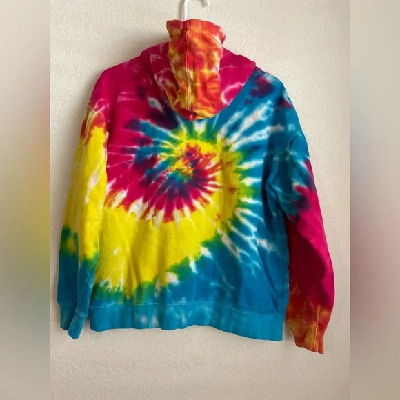 Huntington Beach California tie dye pullover hoodie size Large - Picture 3 of 5